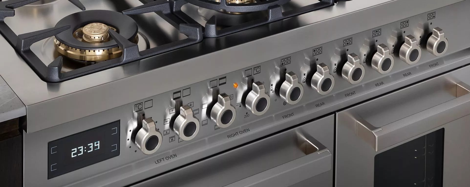 картинка Комбинированная кухонная плита Bertazzoni PRO126G2EXT нержавеющая сталь  картинка Комбинированная кухонная плита Bertazzoni PRO126G2EXT нержавеющая сталь
