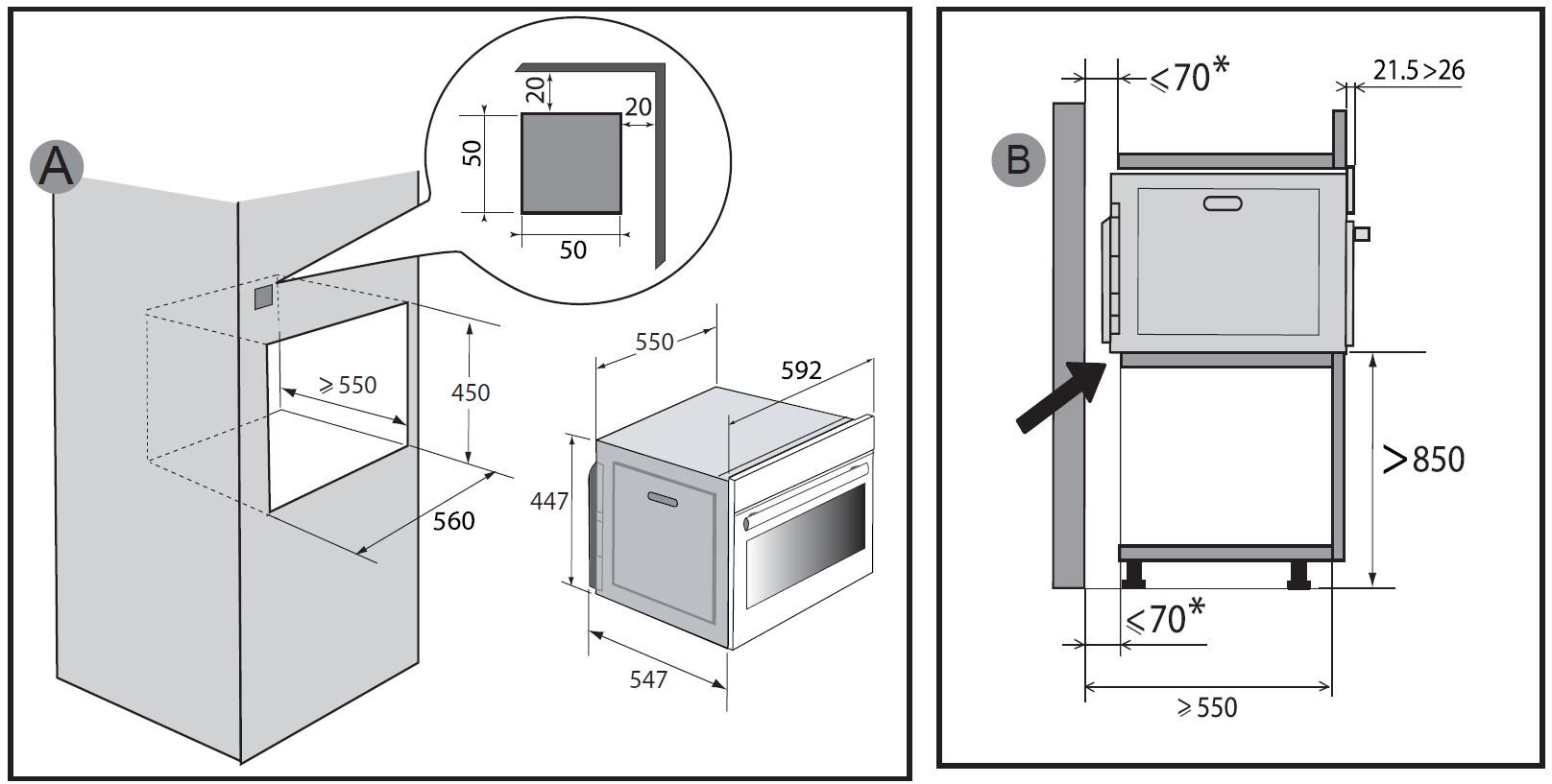 картинка Микроволновая печь De Dietrich DKC4536B Infinite Black 