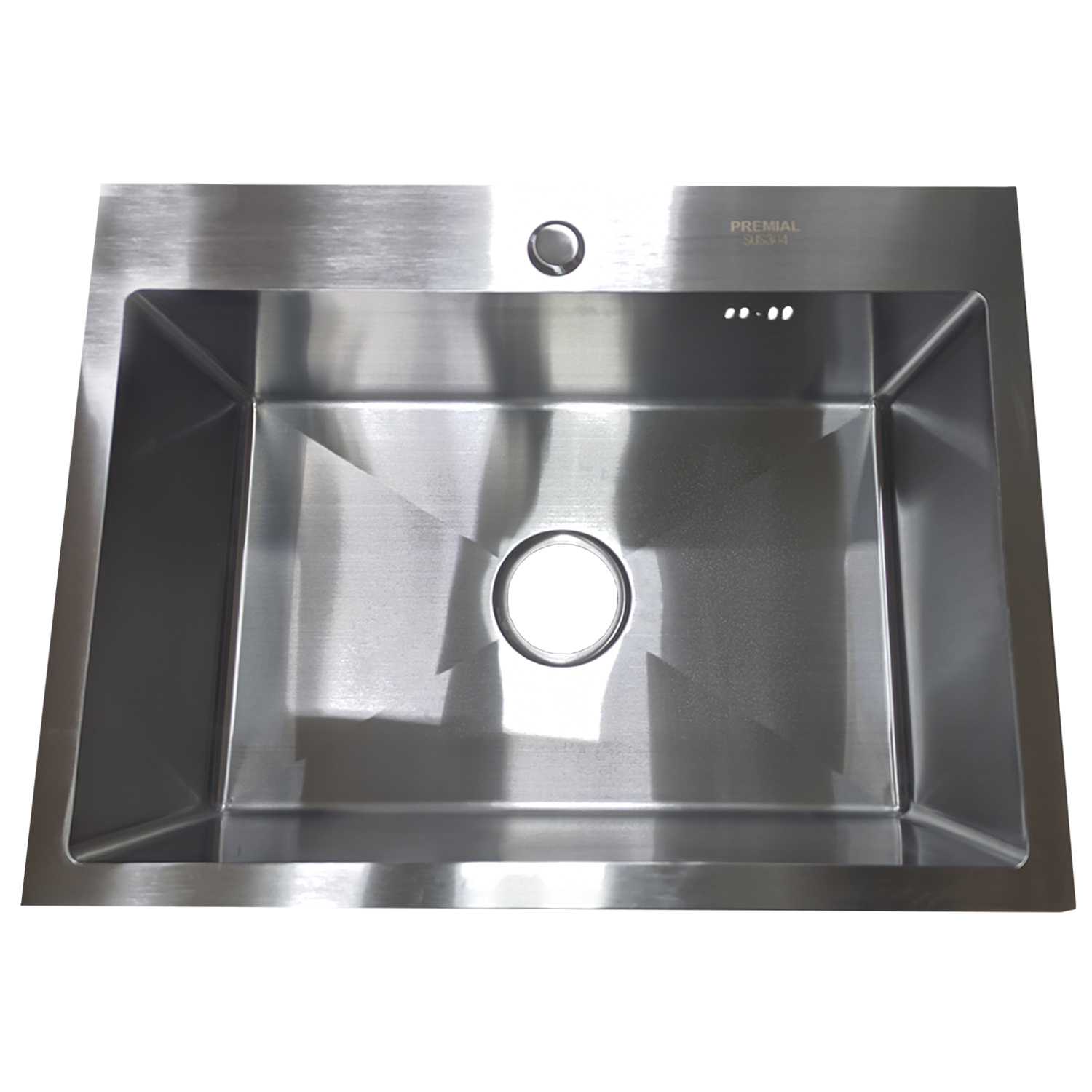 картинка Мойка для кухни Premial PR6045 (S) сатин 
