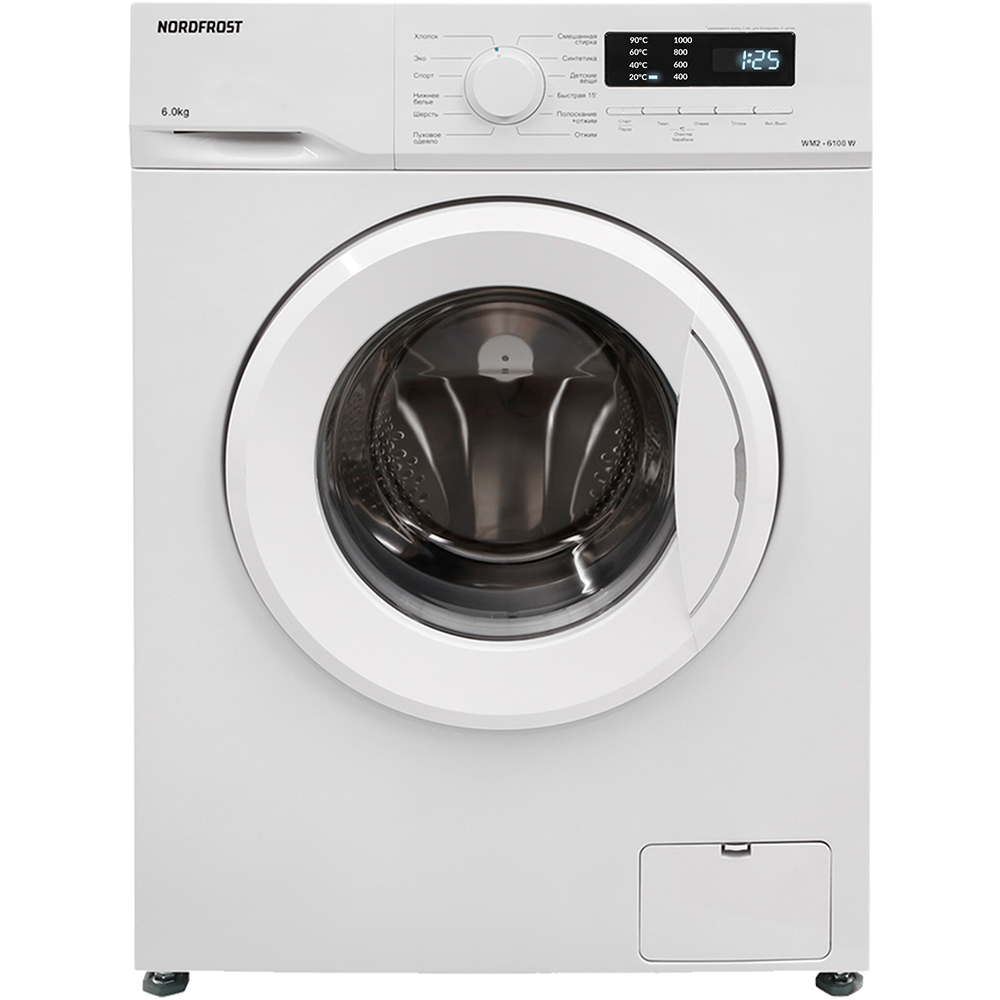 картинка Стиральная машина Nordfrost WM2 6100 W  картинка Стиральная машина Nordfrost WM2 6100 W
