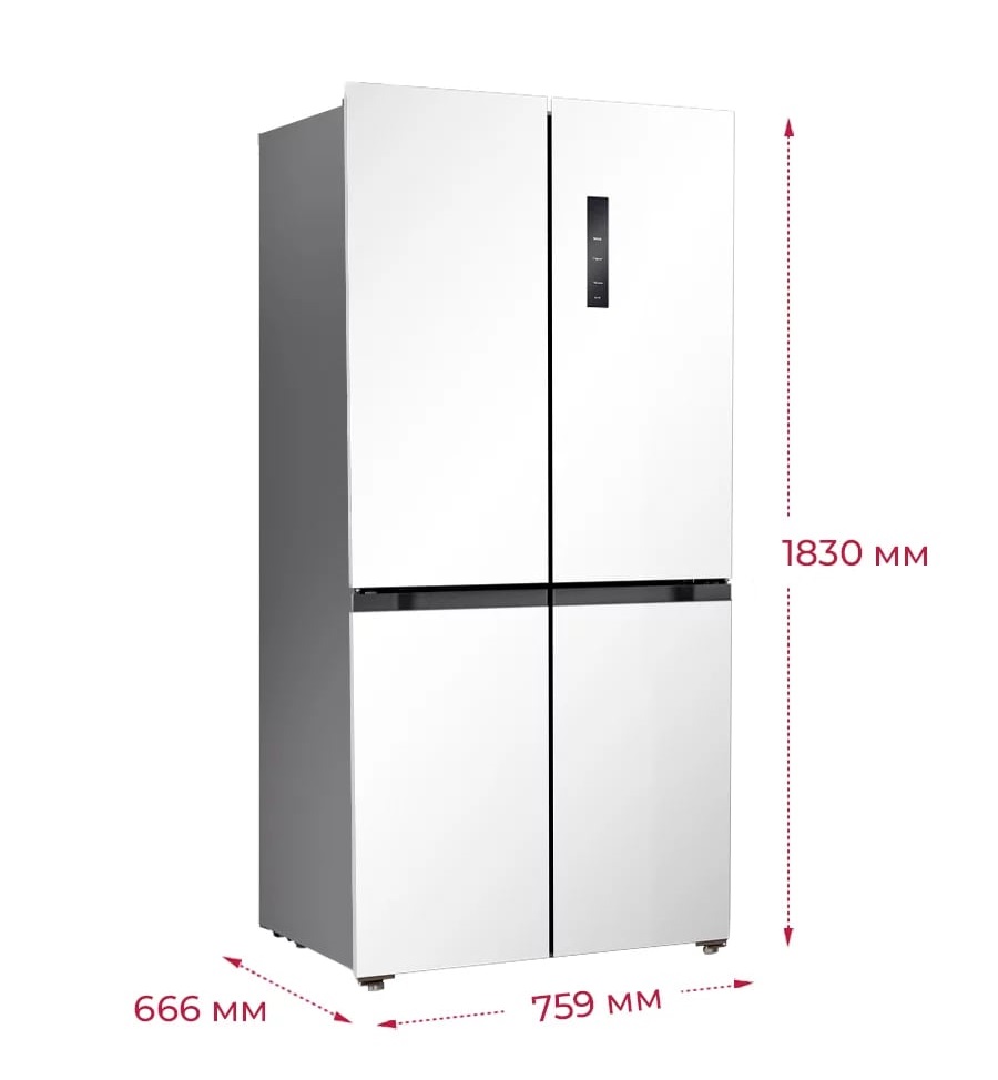 картинка Отдельностоящий холодильник Lex LCD432WID 