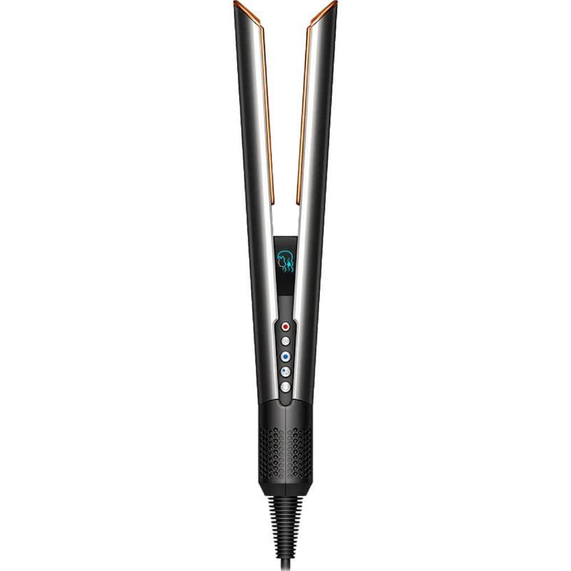 картинка Фен-выпрямитель Dyson HT01 Airstrait Nickel/Copper 408202-01  картинка Фен-выпрямитель Dyson HT01 Airstrait Nickel/Copper 408202-01