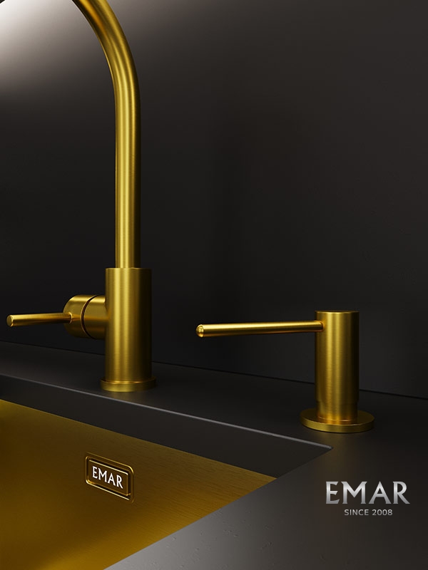 картинка Дозатор для мыла Emar ЕД-405  картинка Дозатор для мыла Emar ЕД-405