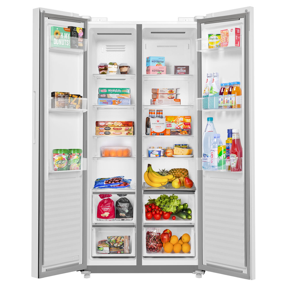 картинка Холодильник MFF191NFPW белое стекло 