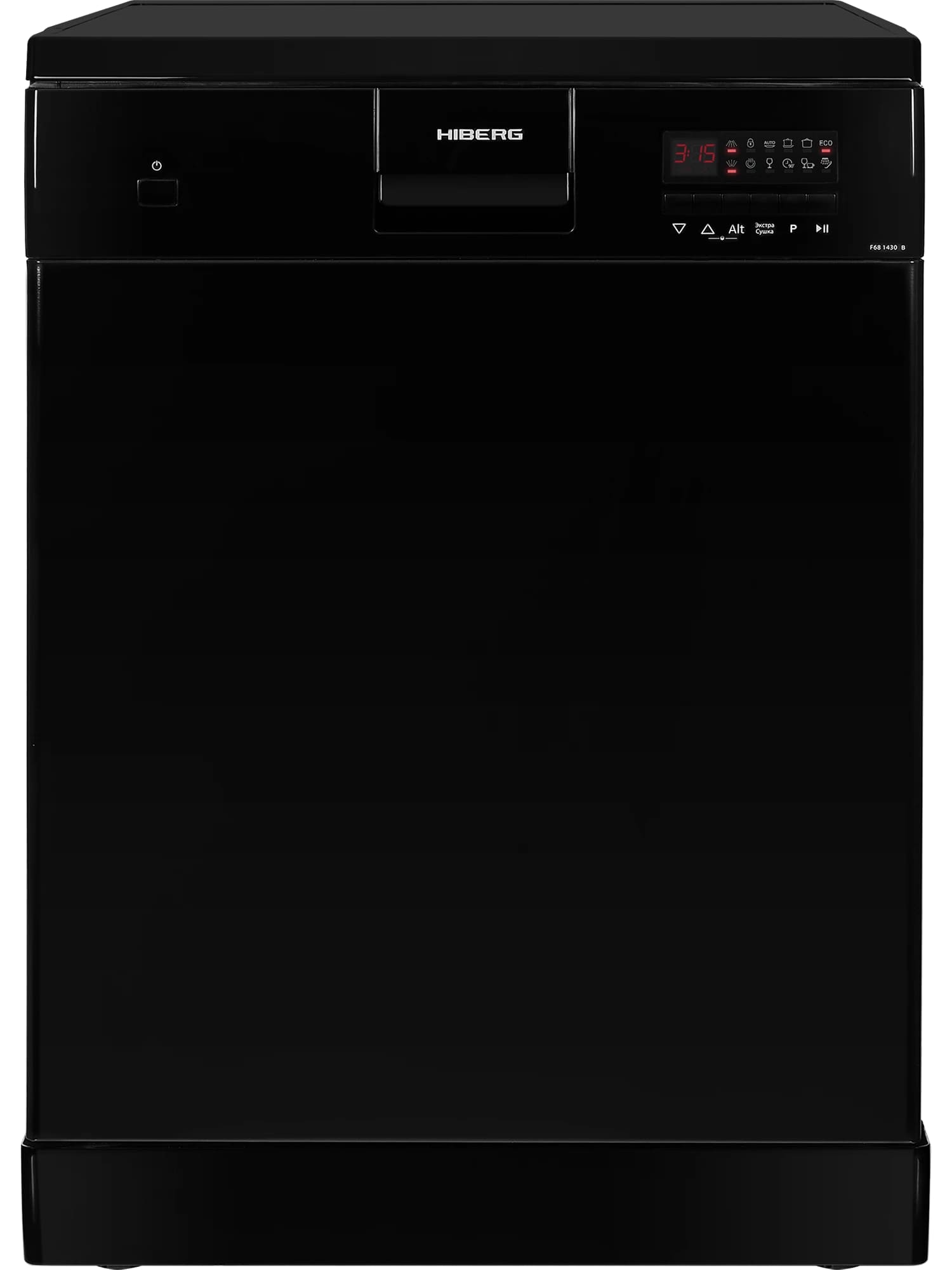 картинка Посудомоечная машина Hiberg F68 1430 B  картинка Посудомоечная машина Hiberg F68 1430 B