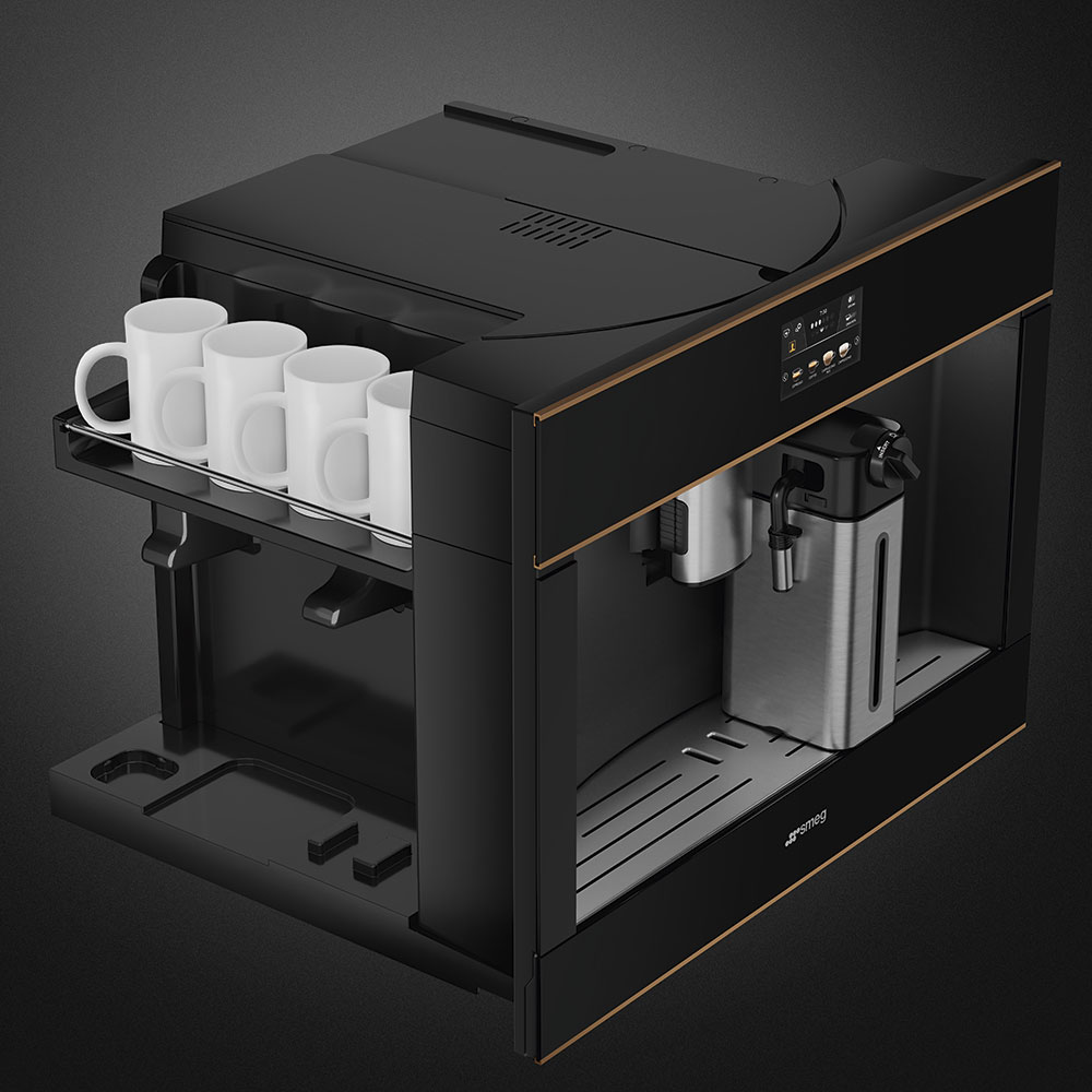 картинка Кофемашина Smeg CMS4604NRRU  картинка Кофемашина Smeg CMS4604NRRU