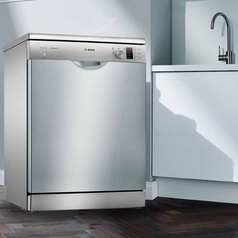 картинка Посудомоечная машина отдельностоящая Bosch SMS25AI05E нержавеющая сталь 