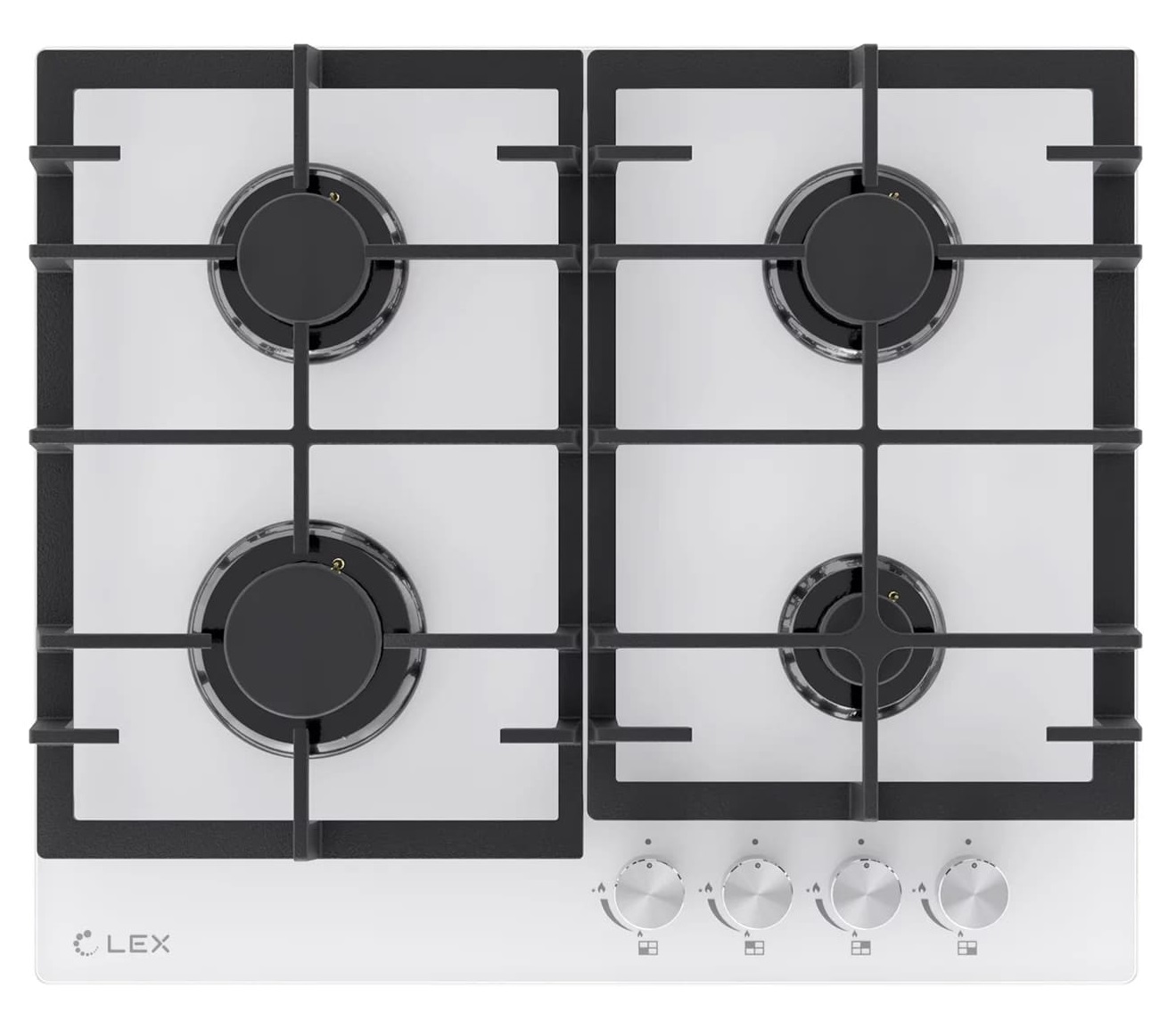 картинка Варочная панель Lex GVG 642A WH  картинка Варочная панель Lex GVG 642A WH