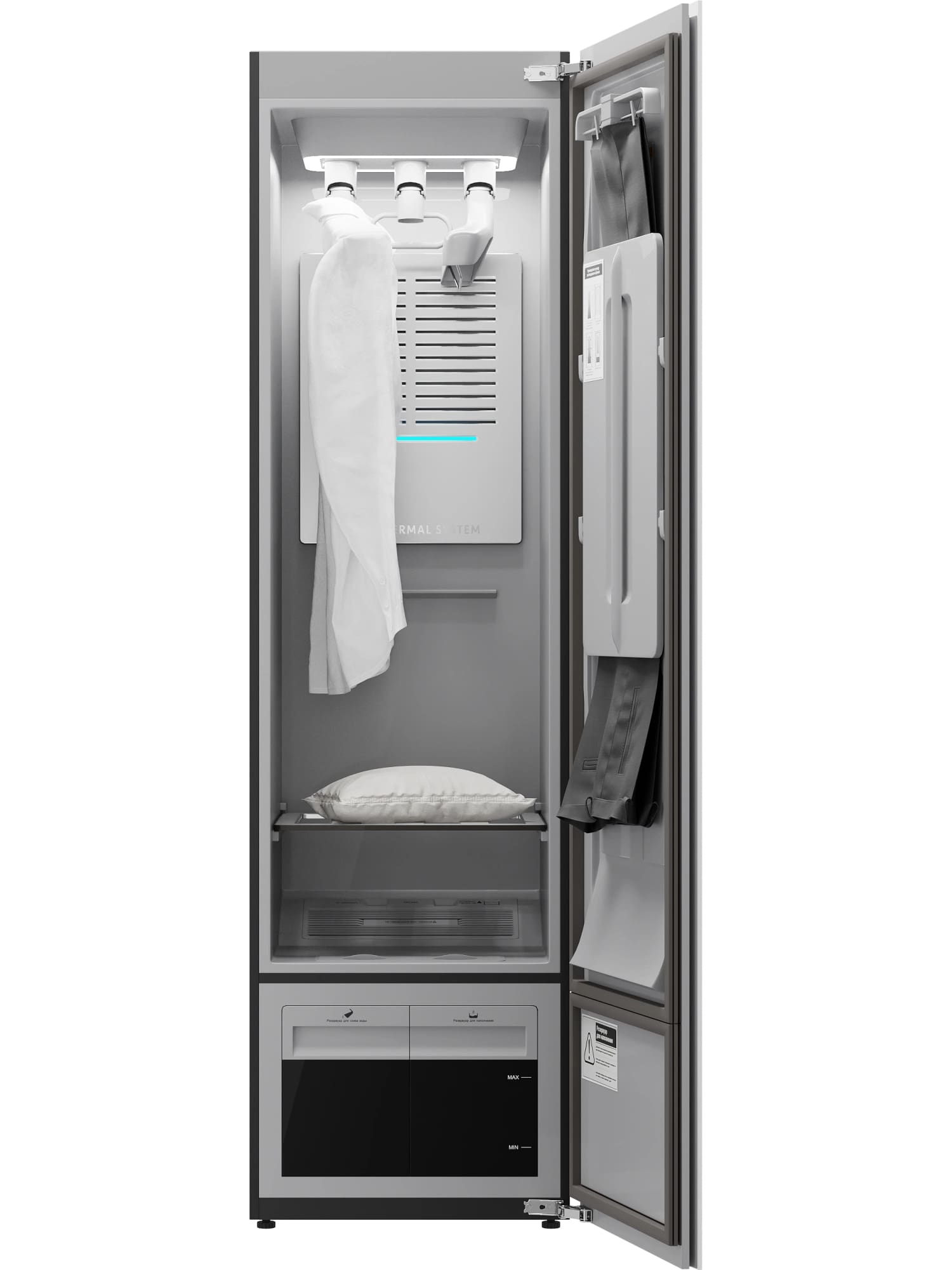 картинка Паровой шкаф Hiberg SD 5GW белый  картинка Паровой шкаф Hiberg SD 5GW белый