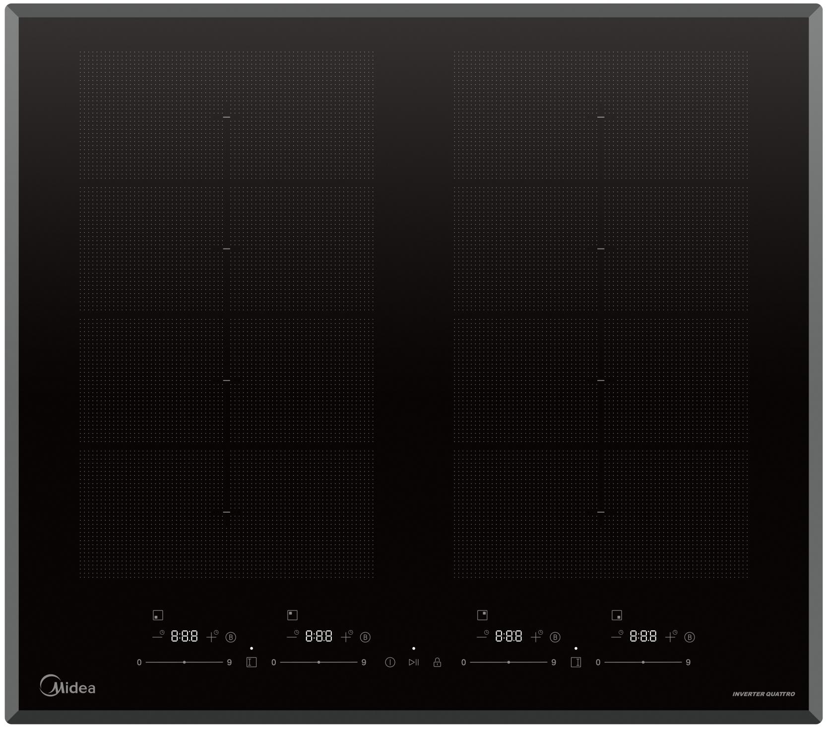 картинка Индукционная варочная панель Midea MIH67880F  картинка Индукционная варочная панель Midea MIH67880F