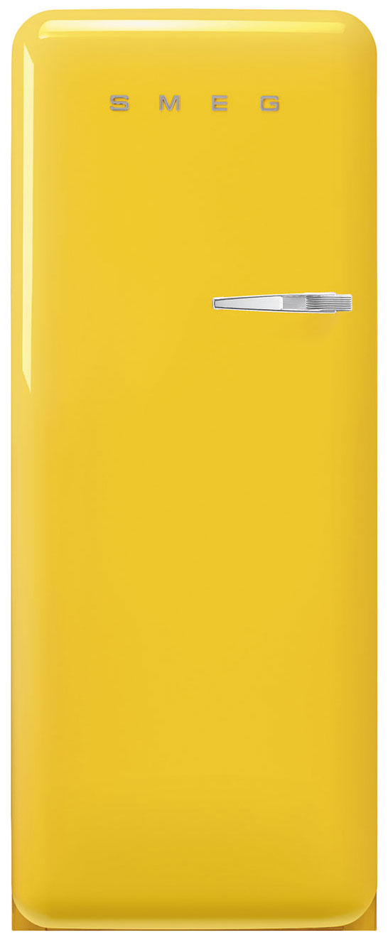 картинка Отдельностоящий холодильник Smeg FAB28LYW5  картинка Отдельностоящий холодильник Smeg FAB28LYW5