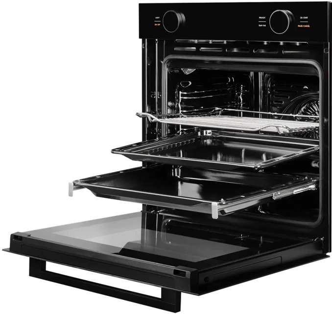 картинка Электрический духовой шкаф Kuppersberg HT 612 BLACK  картинка Электрический духовой шкаф Kuppersberg HT 612 BLACK