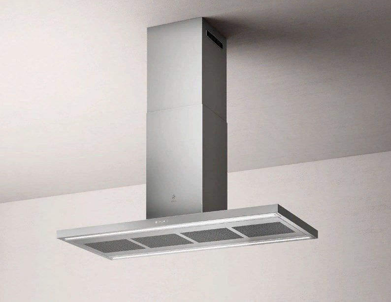 картинка Кухонная вытяжка Elica THIN ISLAND IX/A/120  картинка Кухонная вытяжка Elica THIN ISLAND IX/A/120