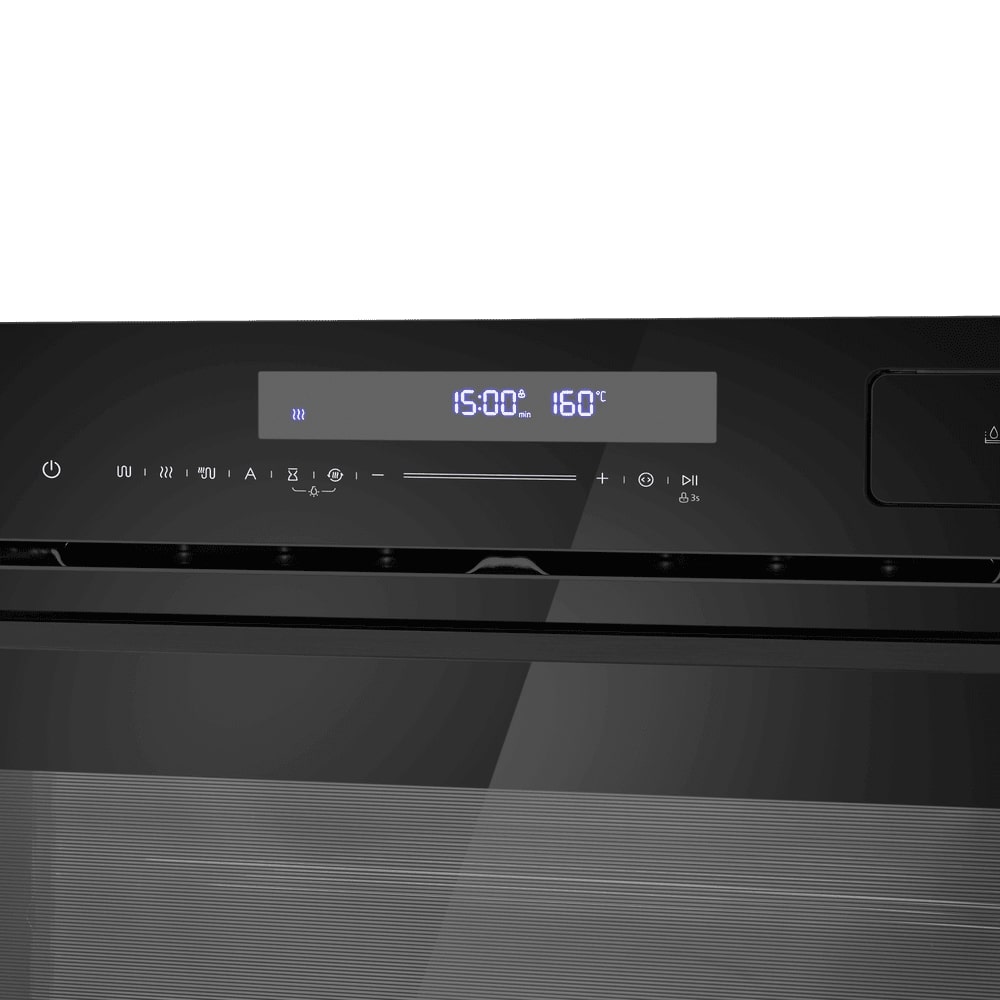 картинка Электрический духовой шкаф с паром Maunfeld MEOR7216STFB  картинка Электрический духовой шкаф с паром Maunfeld MEOR7216STFB