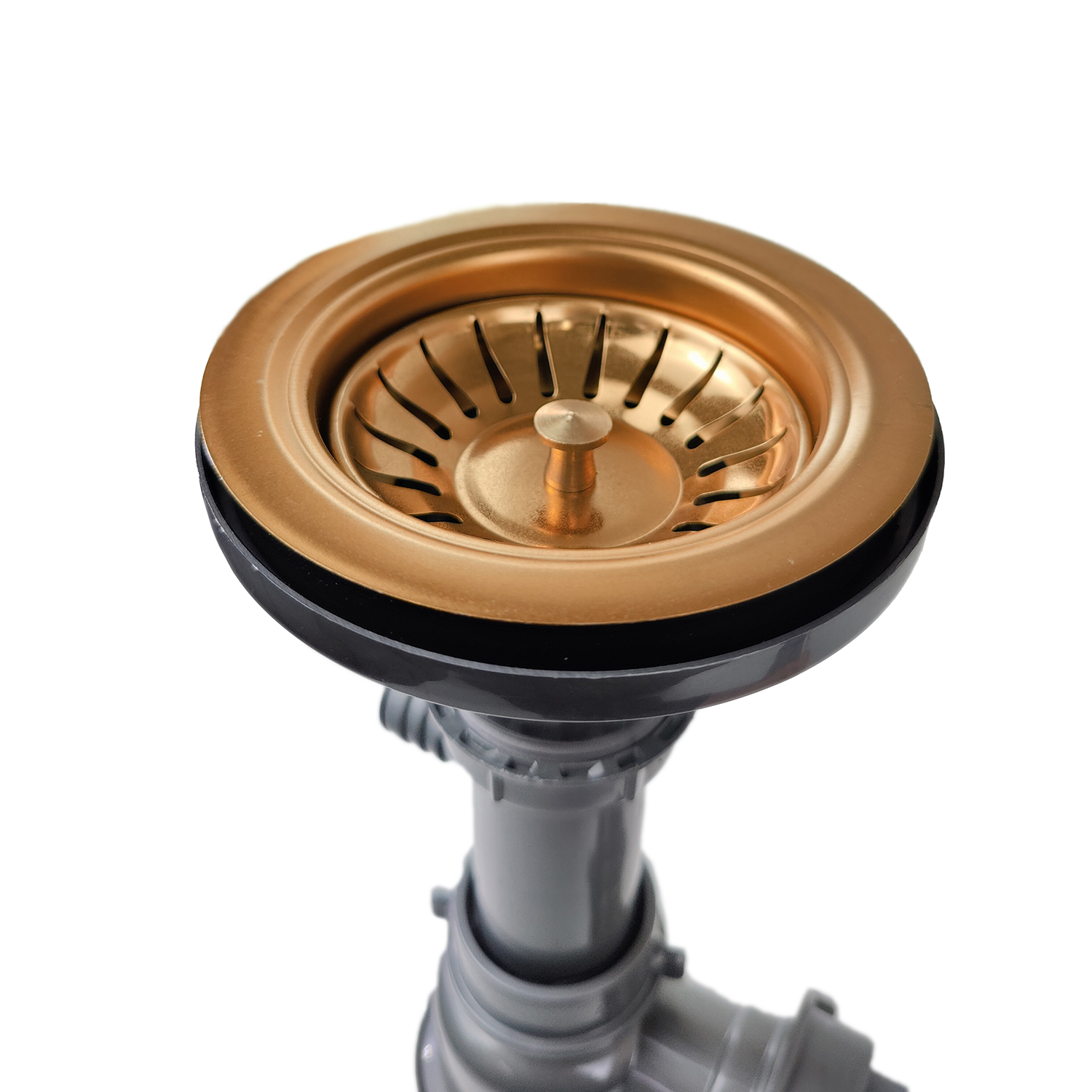 картинка Комплект Emar PVD COPPERY (мойка, смеситель, дозатор) 