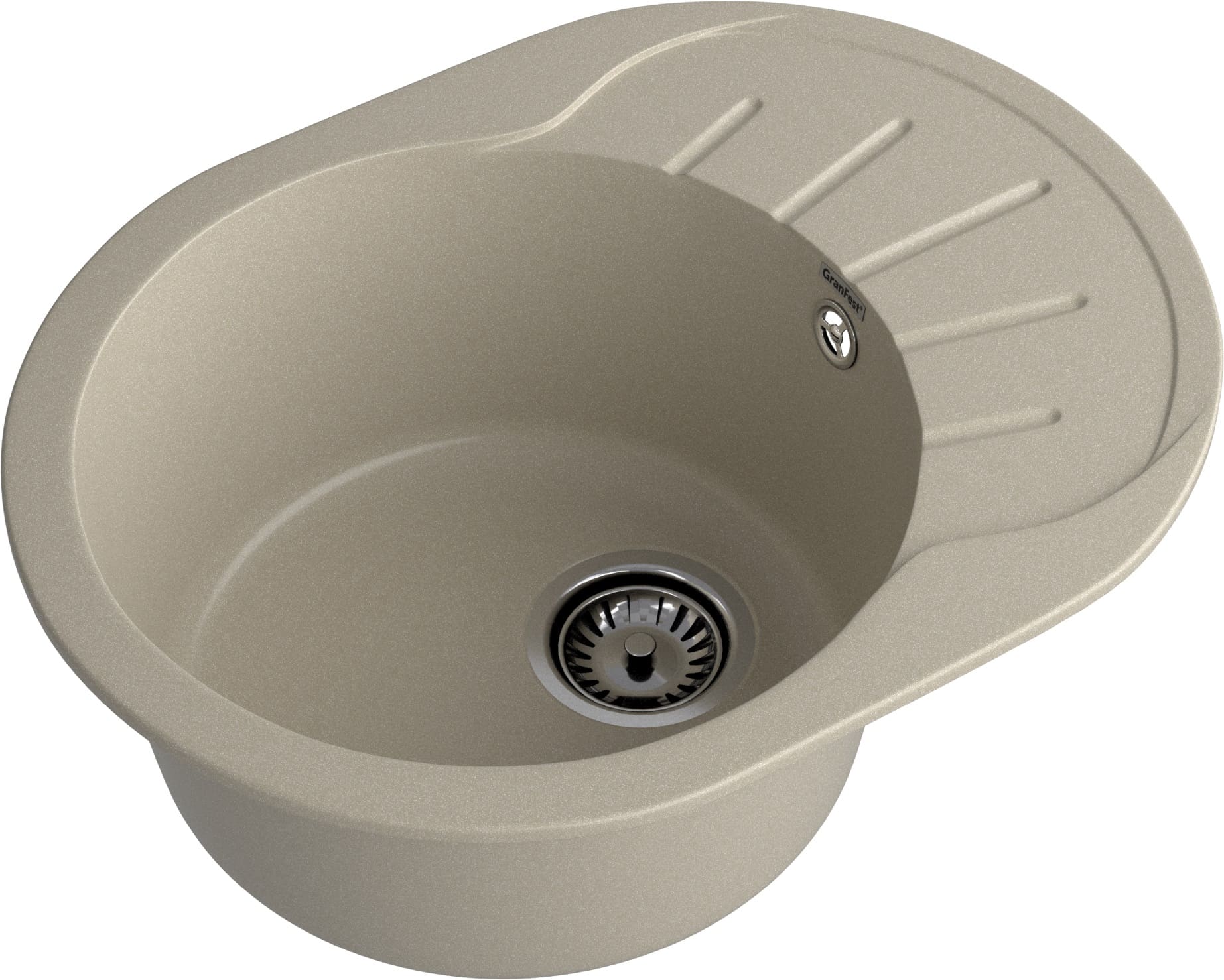 картинка Мойка для кухни Granfest GF-R580L  картинка Мойка для кухни Granfest GF-R580L