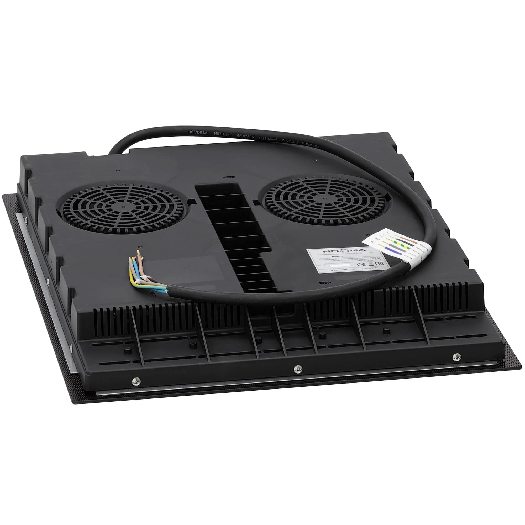 картинка Индукционная варочная панель ERDE 45 BL 3BFTS 