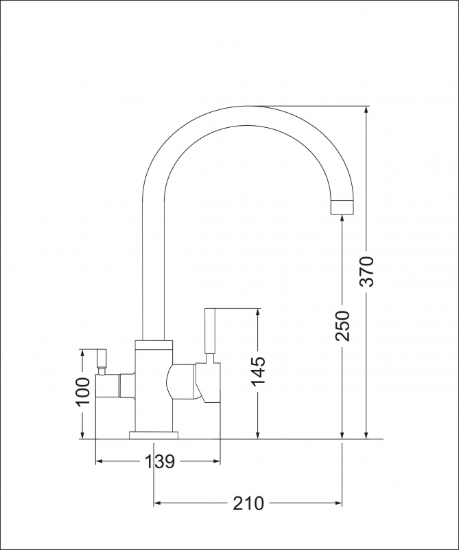 картинка Смеситель Emar EC-3007S 