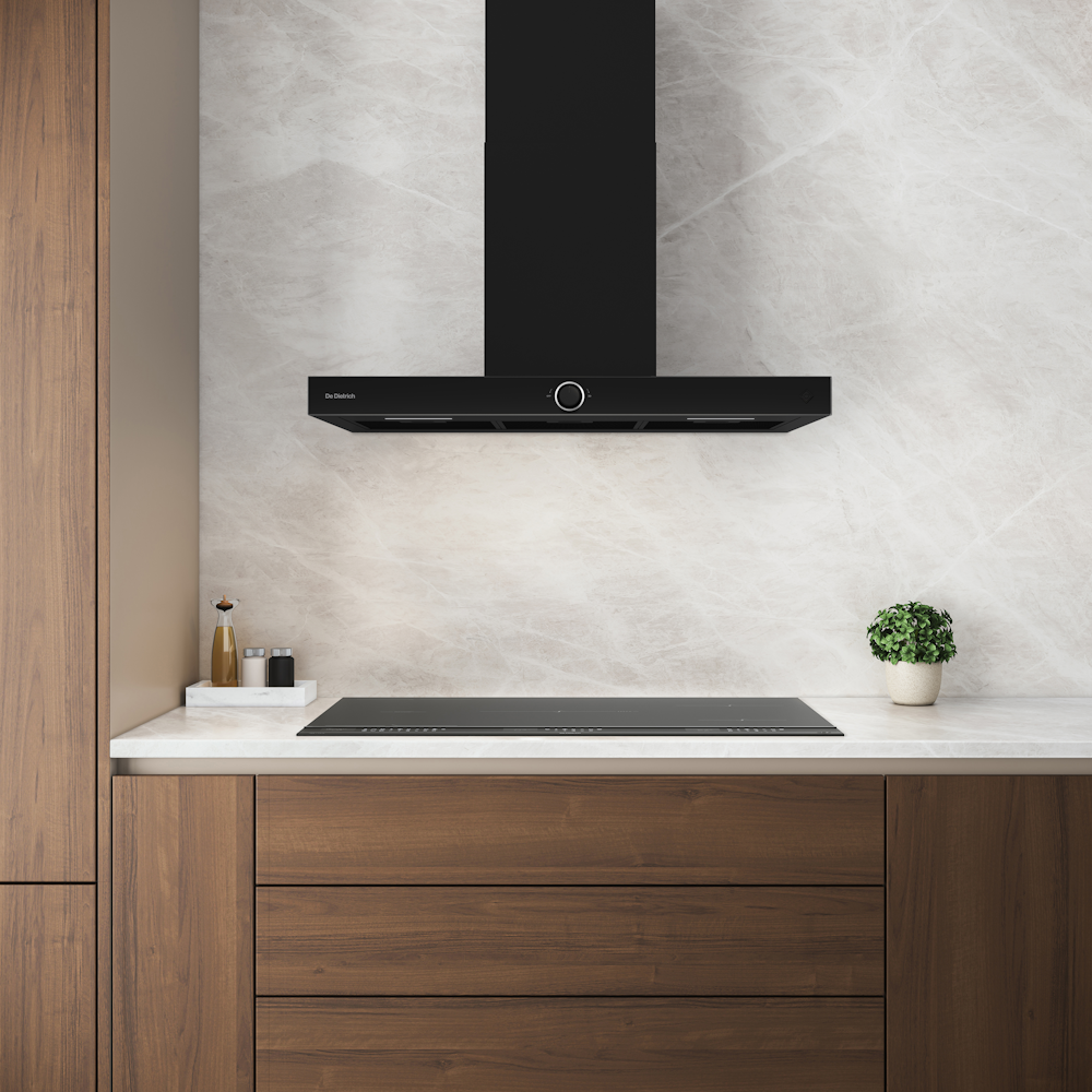 картинка Кухонная вытяжка De Dietrich DHB4934B Infinite Black 