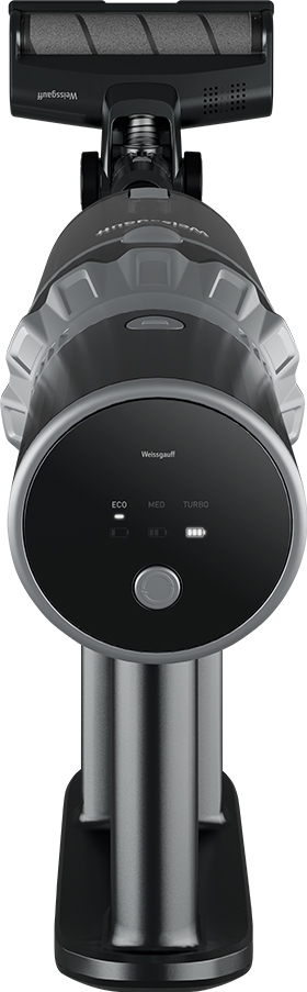 картинка  Вертикальный беспроводной пылесос Weissgauff V12 BLDC 400 Nero Turbo 