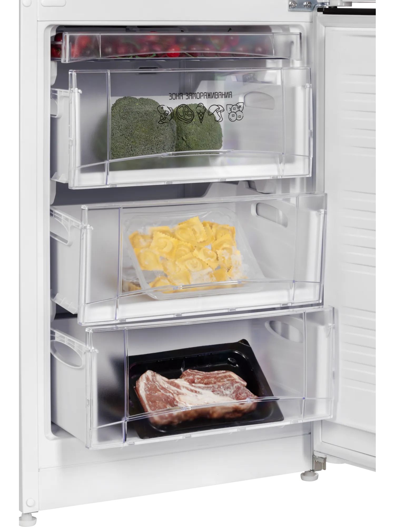 картинка Отдельностоящий холодильник Nord NRB 262NFD W 