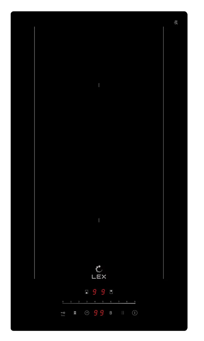 картинка Варочная панель Lex EVI 321A BL 