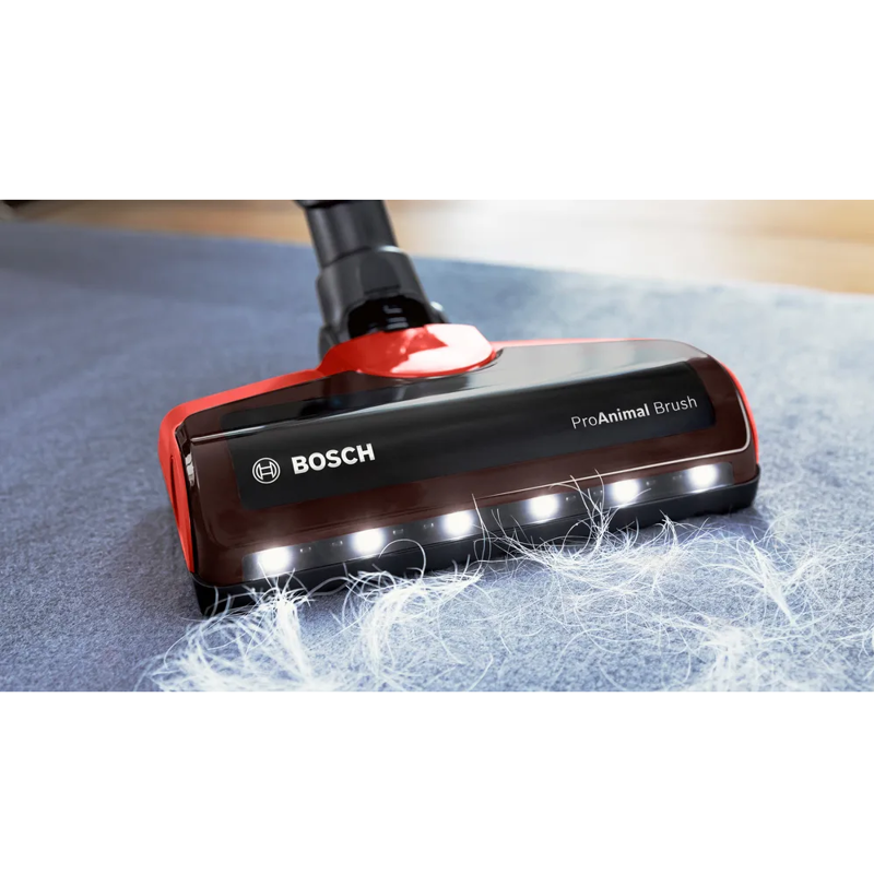 картинка Пылесос вертикальный Bosch BBS711ANM красный  картинка Пылесос вертикальный Bosch BBS711ANM красный