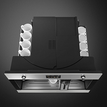 картинка Кофемашина Smeg CMS4303XRU  картинка Кофемашина Smeg CMS4303XRU