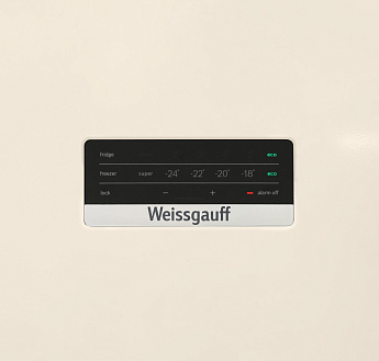 картинка Отдельностоящий холодильник Weissgauff WRK 2010 D Inverter NoFrost Beige 