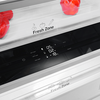 картинка Встраиваемый холодильник Maunfeld MBF212NFW1 Inverter  картинка Встраиваемый холодильник Maunfeld MBF212NFW1 Inverter