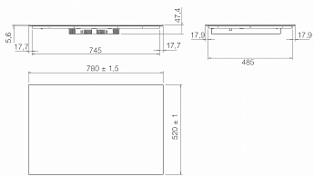 картинка Индукционная варочная панель Elica Ratio Connex 804 Plus 