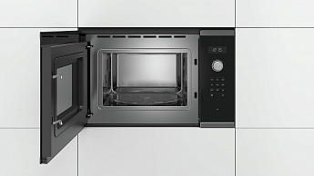 картинка Микроволновая печь встраиваемая Bosch BFL554MS0  картинка Микроволновая печь встраиваемая Bosch BFL554MS0