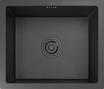 картинка Мойка для кухни Granfest 4538 PVD графит 