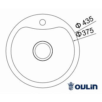 картинка Мойка для кухни Oulin OL-357  картинка Мойка для кухни Oulin OL-357