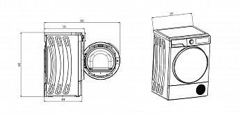 картинка Сушильная машина Delonghi DTD 795 H FABIO  картинка Сушильная машина Delonghi DTD 795 H FABIO
