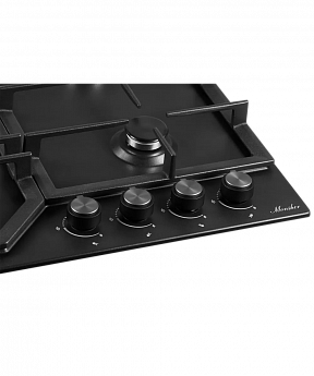 картинка Газовая варочная панель Monsher MSG 60 Noir 