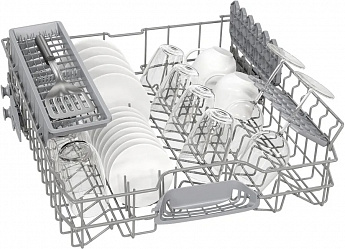 картинка Посудомоечная машина встраиваемая Bosch SMV26DX00T нержавеющая сталь 