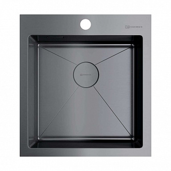 картинка Мойка Omoikiri AKISAME-46-GM  картинка Мойка Omoikiri AKISAME-46-GM