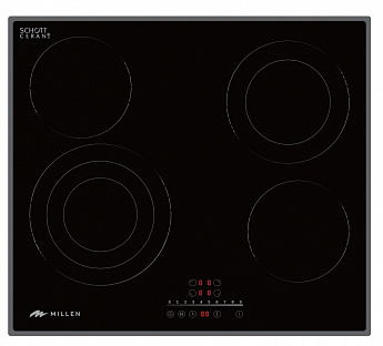 картинка Электрическая варочная панель MILLEN MEH 602 BL 