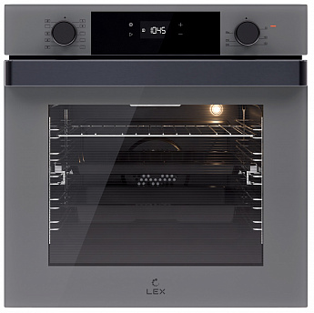 картинка Электрический духовой шкаф Lex EDP 610 GR WIDE SERIES  картинка Электрический духовой шкаф Lex EDP 610 GR WIDE SERIES