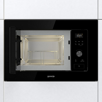 картинка Микроволновая печь Gorenje BM201AG1BG черный  картинка Микроволновая печь Gorenje BM201AG1BG черный