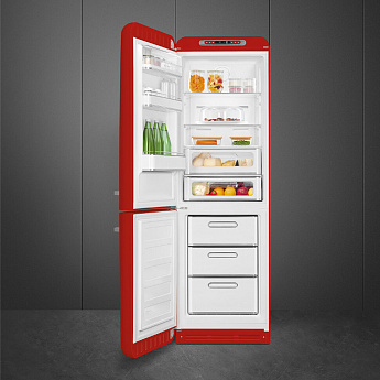 картинка Отдельностоящий холодильник Smeg FAB32LRD5  картинка Отдельностоящий холодильник Smeg FAB32LRD5