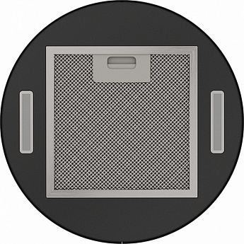 картинка Кухонная вытяжка островная Franke REEF BK 35 черная 