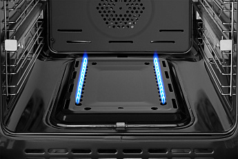 картинка Газовый духовой шкаф Weissgauff WGO 702 D WHITE GLASS 