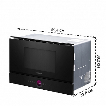 картинка Микроволновая печь встраиваемая Bosch BFR7221B1 