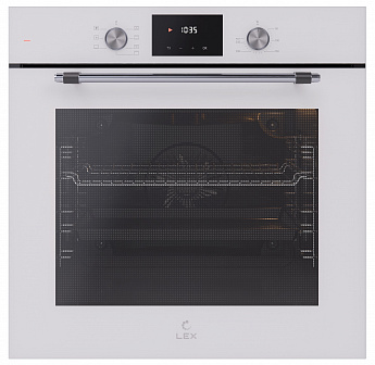 картинка Электрический духовой шкаф Lex EDP 671 WH MAX  картинка Электрический духовой шкаф Lex EDP 671 WH MAX