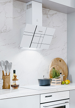 картинка Кухонная вытяжка Lex MOZA 600 R1 WHITE  картинка Кухонная вытяжка Lex MOZA 600 R1 WHITE
