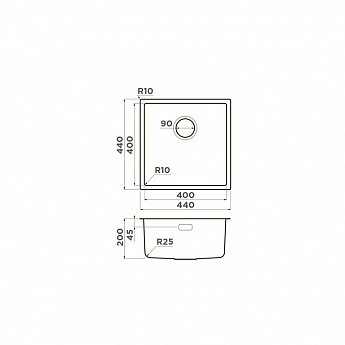 картинка Мойка для кухни Omoikiri TADZAVA-44-U/I-ULTRA 
