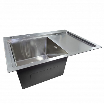 картинка Кухонная мойка Gerda GS 6548L S сатин  