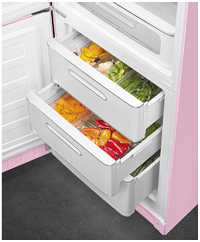 картинка Отдельностоящий холодильник Smeg FAB32LPK5  картинка Отдельностоящий холодильник Smeg FAB32LPK5